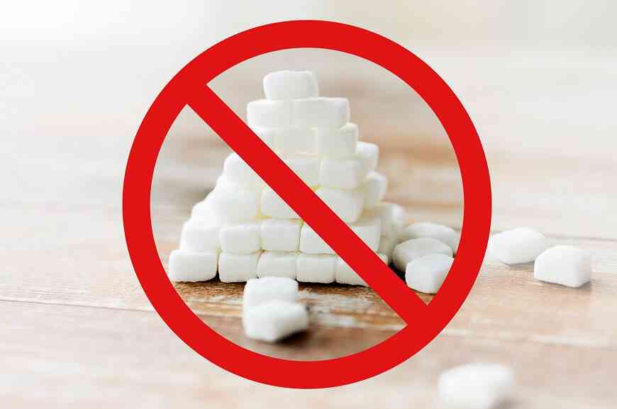 No to sugar