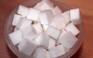 sugar cubes white